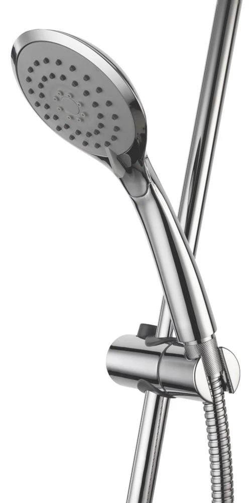 Aqualisa Sierra Cool Touch Rear-Fed Exposed Chrome Thermostatic Bar Mixer Shower - Image 2