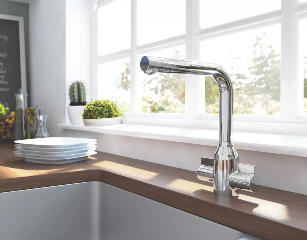 Bristan Wine Easyfit Kitchen Sink Mixer Tap Chrome - Image 2