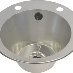 Franke 1 Bowl Stainless Steel Inset Washbasin 385 X 160mm