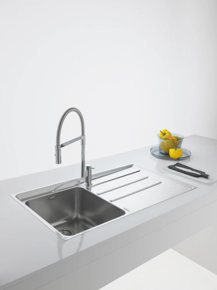 Franke Aton 1 Bowl Stainless Steel Sink 864 X 514mm - Image 3