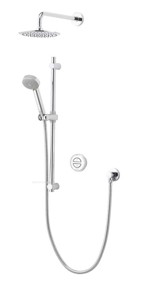 Aqualisa Smart Link HP/Combi Rear-Fed Chrome Thermostatic Smart Shower