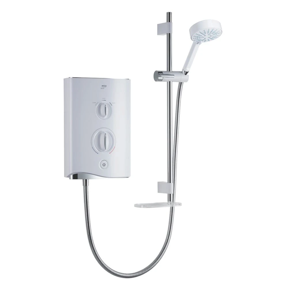 Mira Sport White / Chrome 9kW Manual Electric Shower