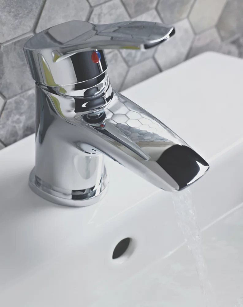 Bristan Capri Basin Mono Mixer Tap With Pop-Up Waste Chrome - Image 2