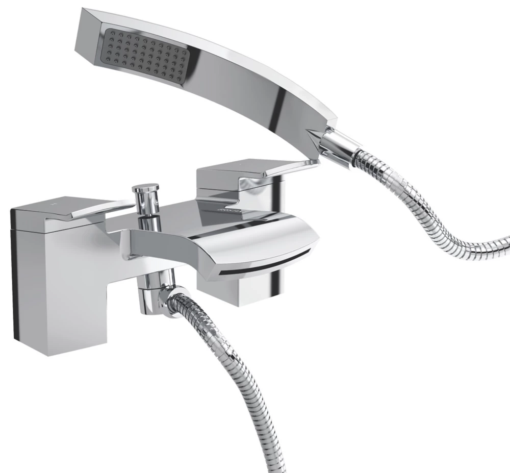 Bristan Descent Deck-Mounted Bath Shower Mixer Tap