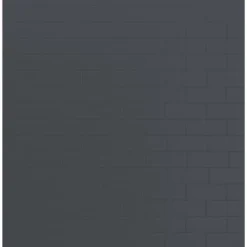 Splashwall Composite Splashback Gloss Brushed Black 1220 X 2440 X 3mm