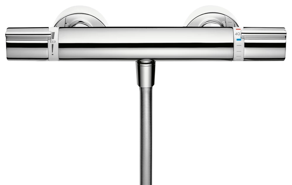 Hansgrohe Versostat Exposed Thermostatic Mixer Shower Valve Fixed Chrome - Image 2