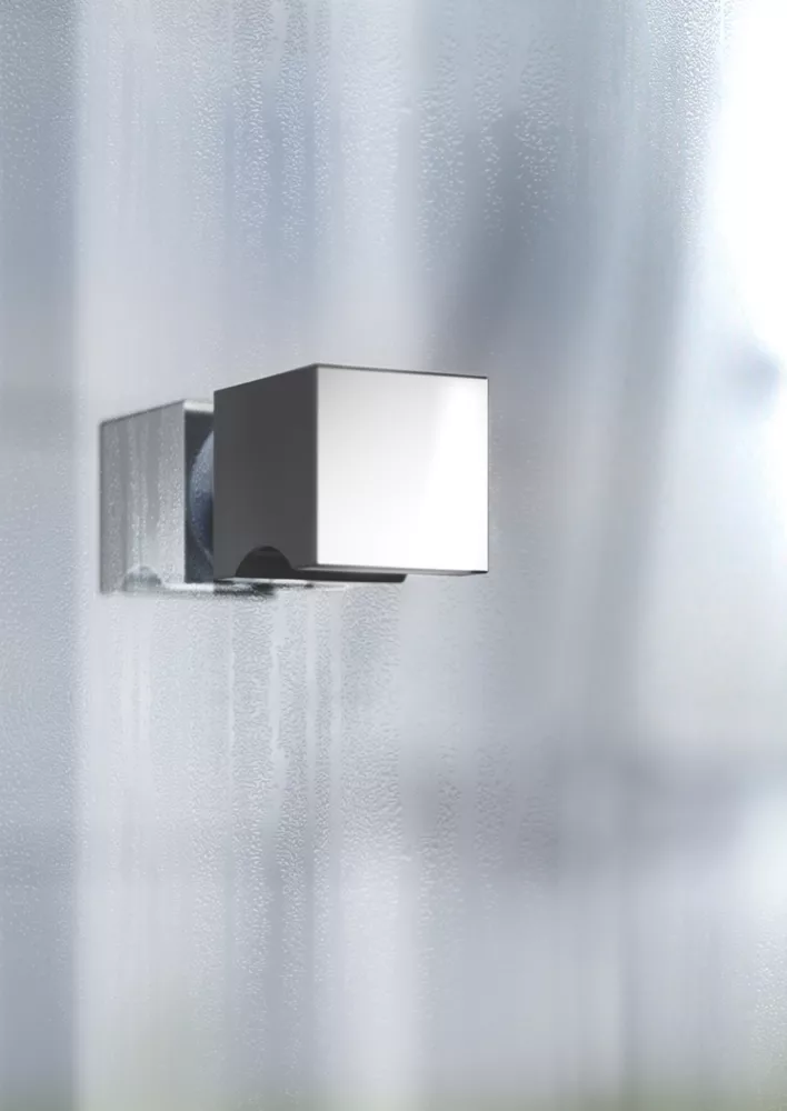 Aqualux Aquarius 8 Frameless Rectangular Hinged Shower Door 900 X 2000mm - Image 3