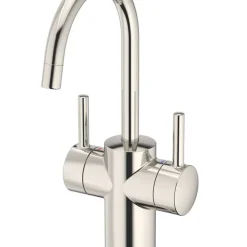 InSinkErator Moderno Hot & Cold Water Side Tap Polished Nickel