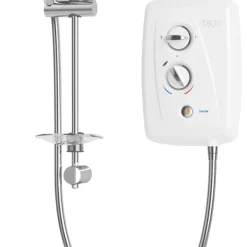 Triton T80 Easi-Fit + White / Chrome 7.5kW Electric Shower