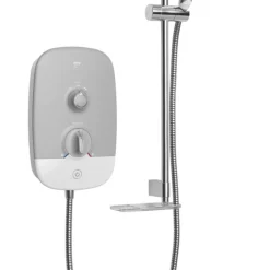 Mira Play White / Grey 10.8kW Electric Shower