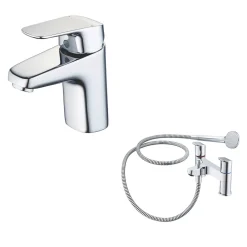 Ideal Standard Ceraflex Basin Mixer & Bath Shower Mixer Pack