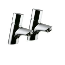 Armitage Shanks Avon 21 Self-Closing Basin Pillar Taps Chrome
