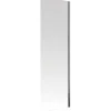 Aqualux Aquarius 6 Frameless Side Panel For Hinged Door Chrome 760mm