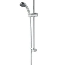 Bristan Single Function Slide Bar Shower Kit Contemporary Design Chrome
