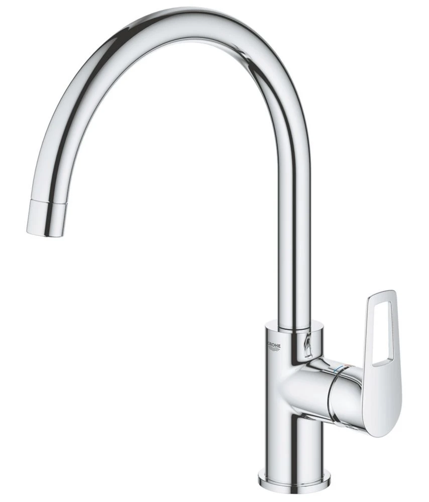 Grohe Start Loop Kitchen Mixer Tap Chrome - Image 2