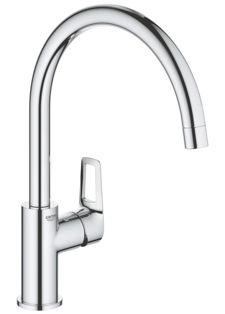 Grohe Start Loop Kitchen Mixer Tap Chrome