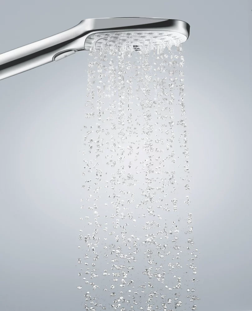 Hansgrohe Raindance Select E EcoSmart Shower Handset Chrome 122 X 168mm - Image 3