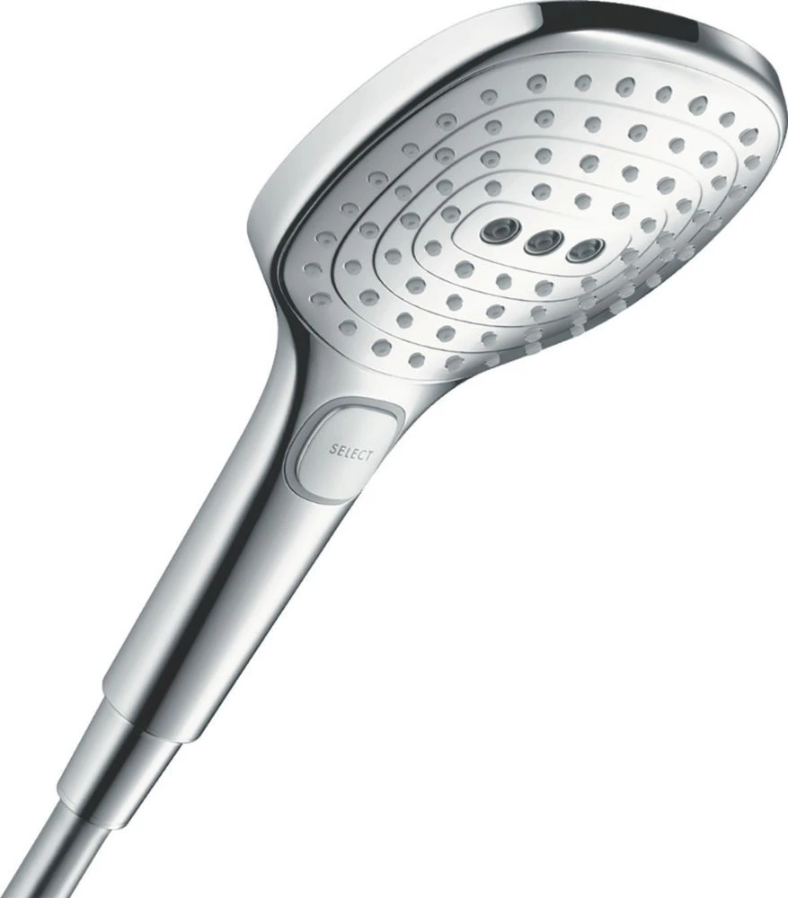 Hansgrohe Raindance Select E EcoSmart Shower Handset Chrome 122 X 168mm
