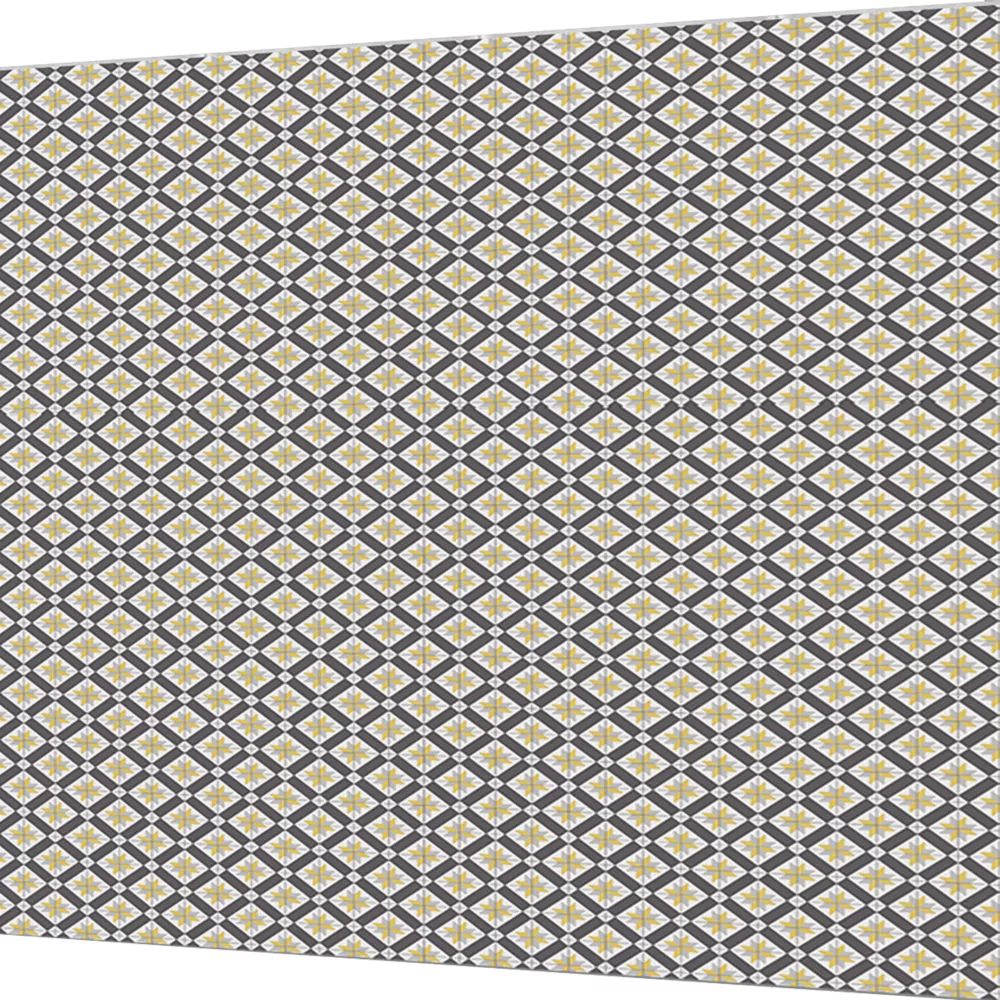 Splashwall Blue / Yellow Alloy Splashback 900 X 800 X 4mm