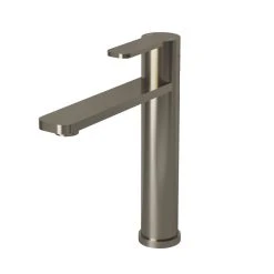 ETAL Servan Single Lever Kitchen Mixer Tap Brushed Steel