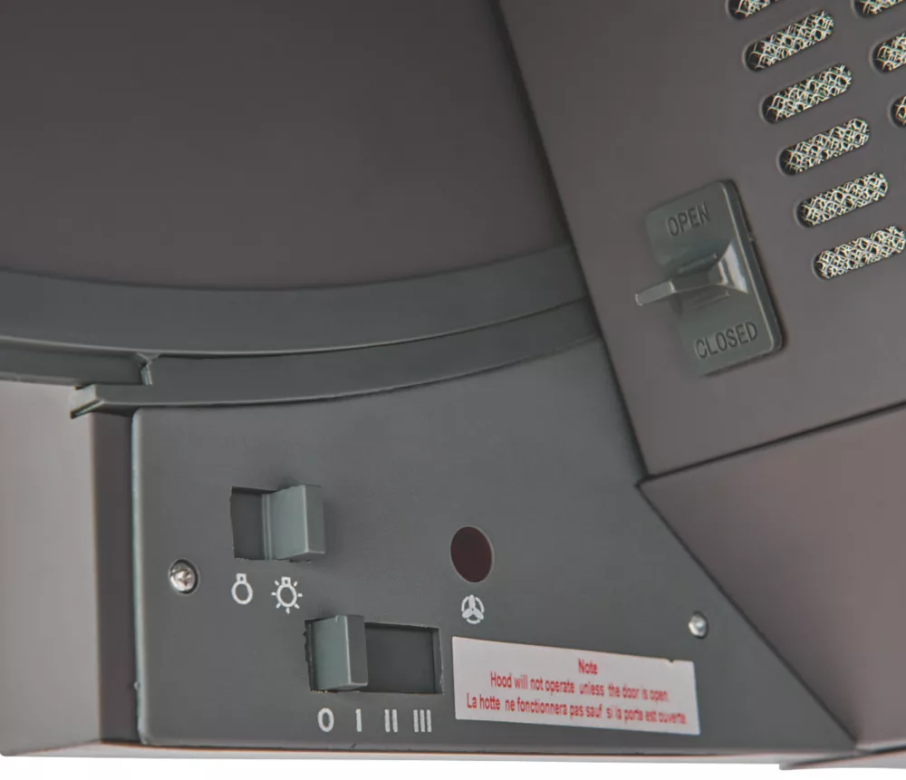 Essentials CLIHS60 Integrated Cooker Hood 600mm Grey - Image 3