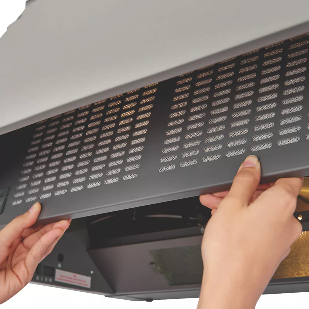 Essentials CLIHS60 Integrated Cooker Hood 600mm Grey - Image 5