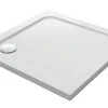 Mira Flight Low Corner Waste Square Shower Tray White 760 X 760 X 40mm