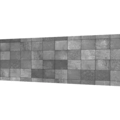 Splashwall Grey Matt MDF Splashback 2440 X 600 X 9mm