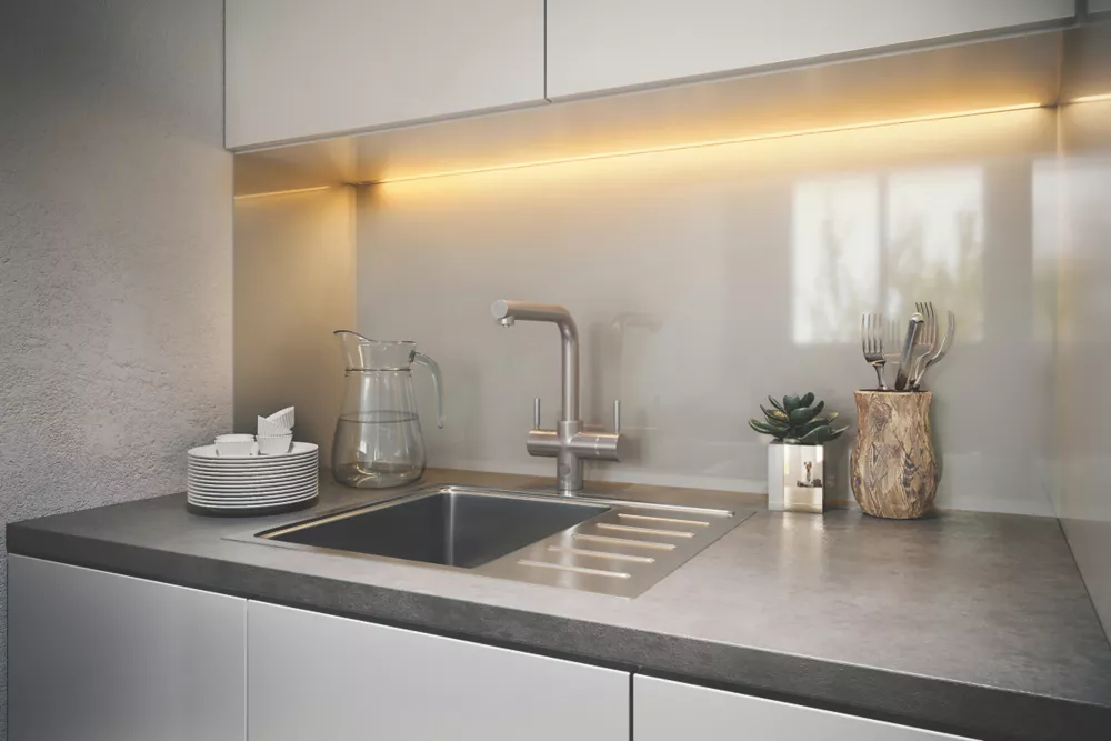 InSinkErator 4N1 Touch Hot & Cold Water Tap Brushed Steel - Image 3