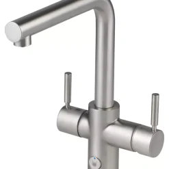 InSinkErator 4N1 Touch Hot & Cold Water Tap Brushed Steel