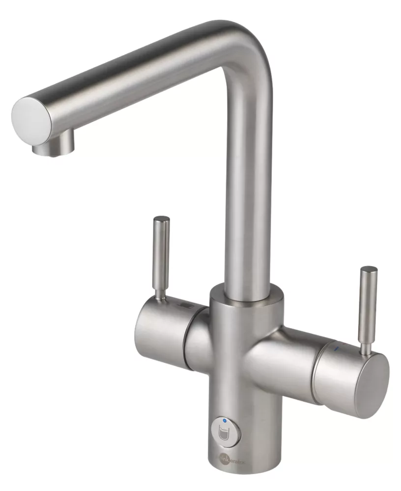 InSinkErator 4N1 Touch Hot & Cold Water Tap Brushed Steel