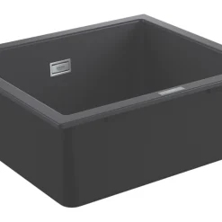 Grohe K700U 1 Bowl Granite Composite Sink Black Non-Handed 533 X 457mm