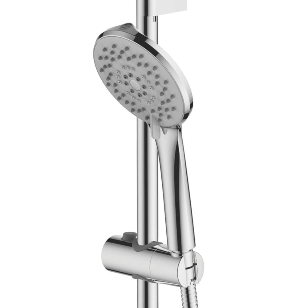 Swirl Deck-Mounted Thermostatic Bath Shower Mixer - Image 2