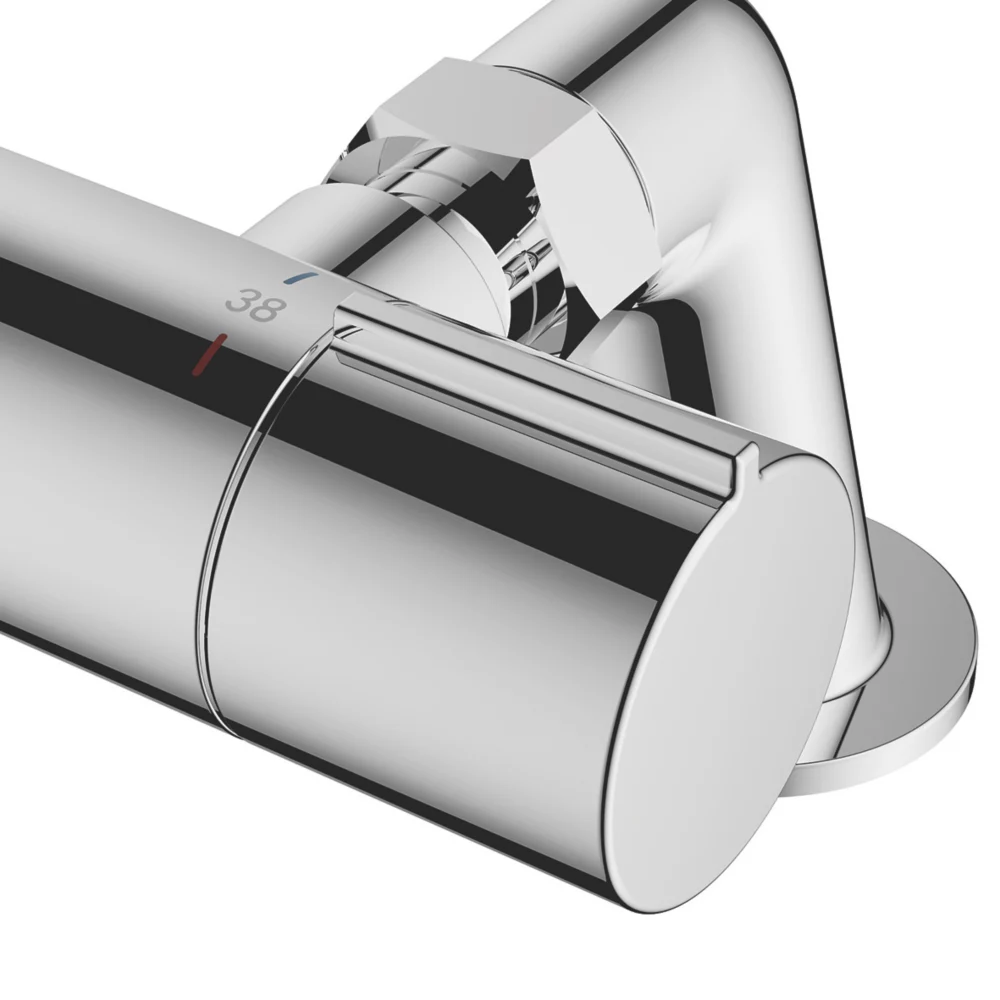 Swirl Deck-Mounted Thermostatic Bath Shower Mixer - Image 4