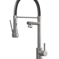 ETAL Goda Multi-Use Kitchen Mixer Tap Brushed Steel