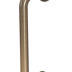 Rothley Angled Household Grab Rail Antique Brass 305mm