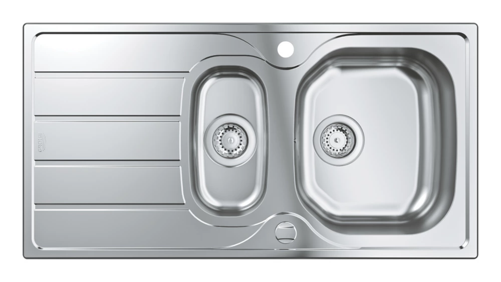 Grohe K200 1.5 Bowl Stainless Steel Sink 965 X 500mm
