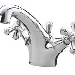 Bristan Colonial Basin Mixer Tap With Pop-Up Waste Chrome
