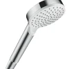 Hansgrohe Crometta 1Jet EcoSmart Shower Handset Chrome / White 100 X 160mm