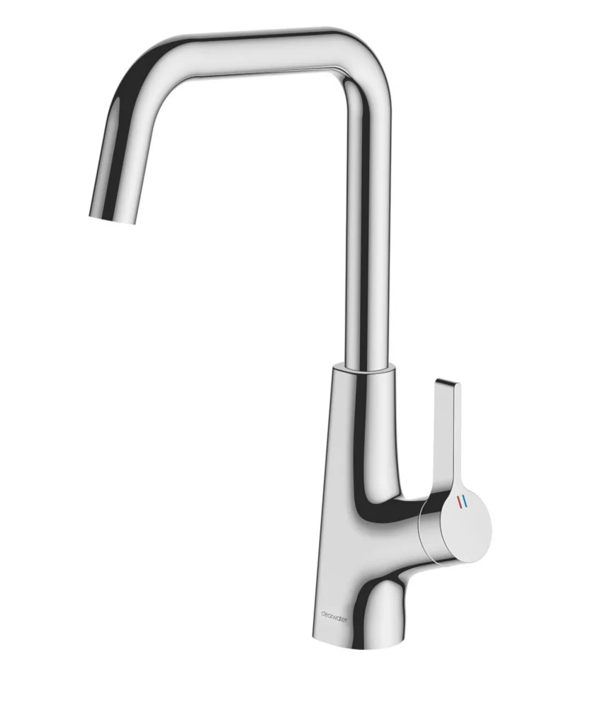 Clearwater Azia Battery-Powered Single Lever Monobloc Tap With Sensor Operation Chrome