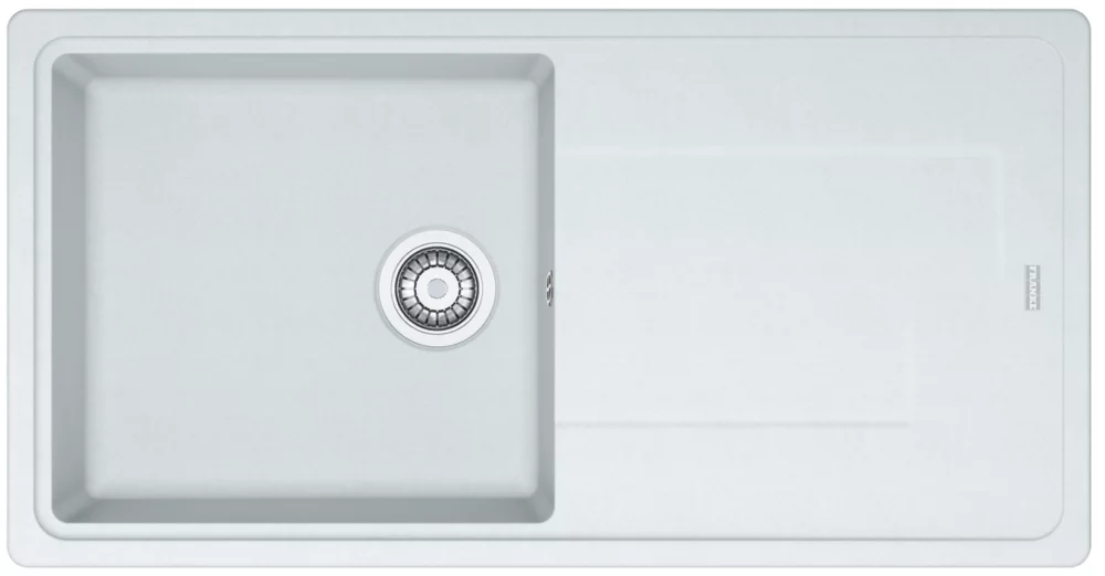 Franke Titan 1 Bowl Tectonite Sink White Reversible 970 X 500mm