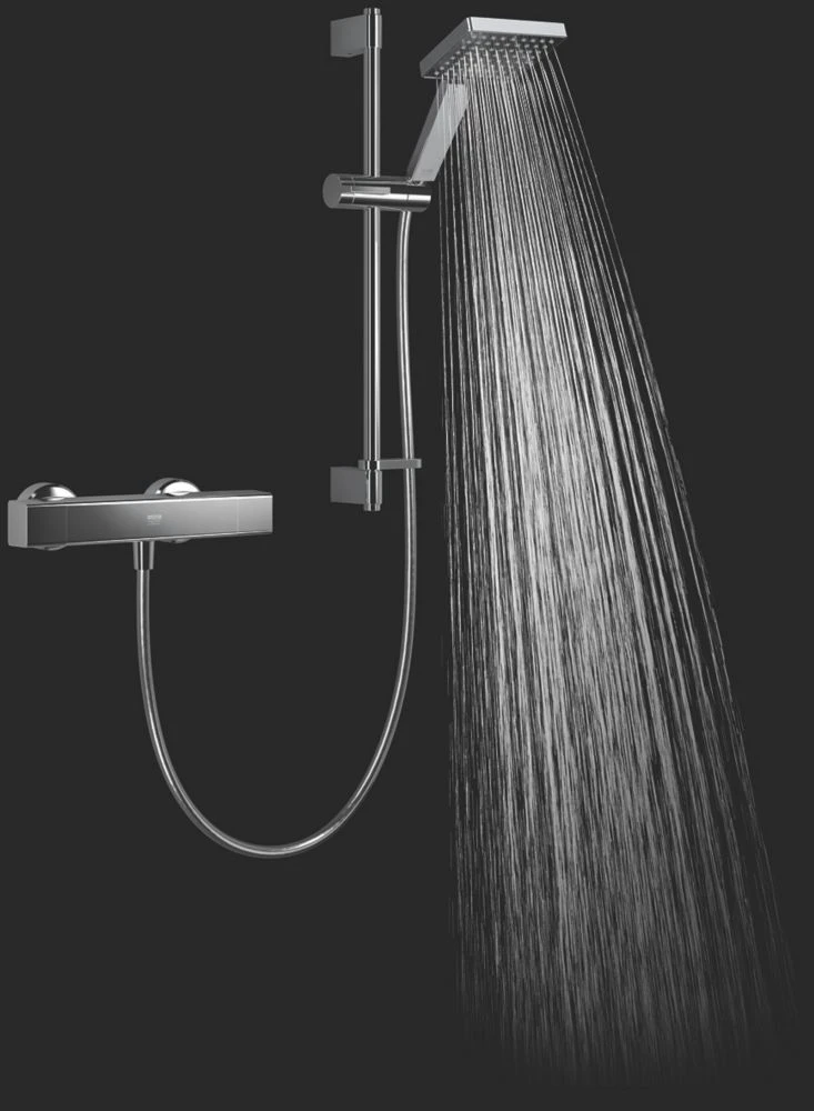 Mira Honesty EV Rear-Fed Exposed Chrome Thermostatic Mixer Shower - Image 3