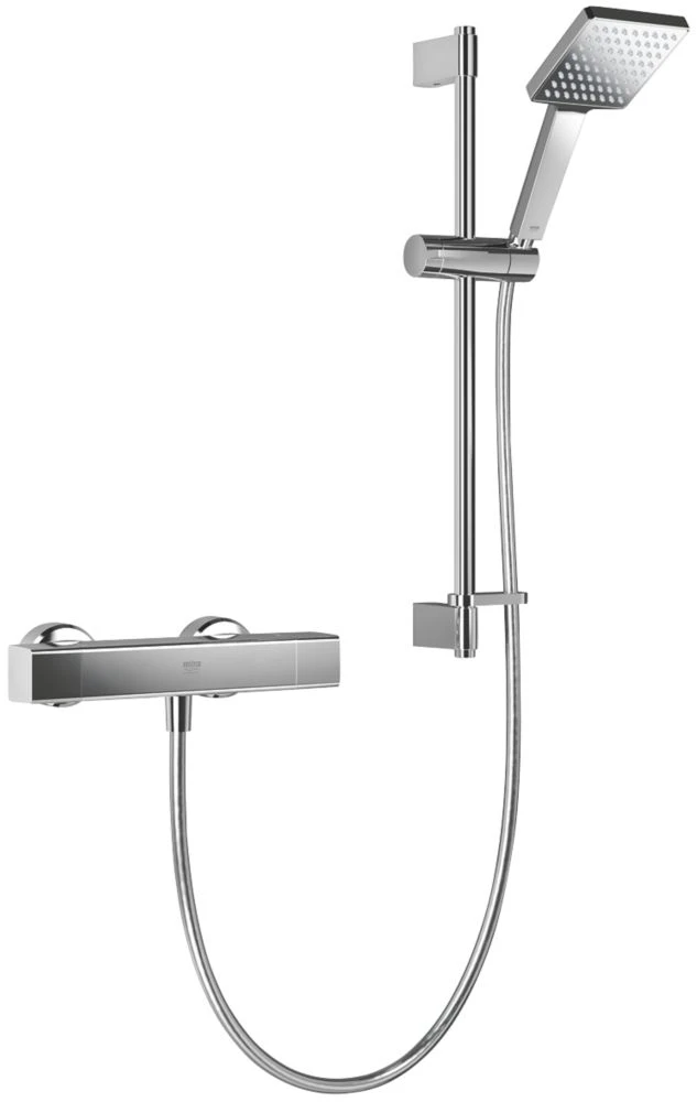 Mira Honesty EV Rear-Fed Exposed Chrome Thermostatic Mixer Shower