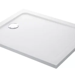 Mira Flight Safe Rectangular Shower Tray White 900 X 800 X 40mm