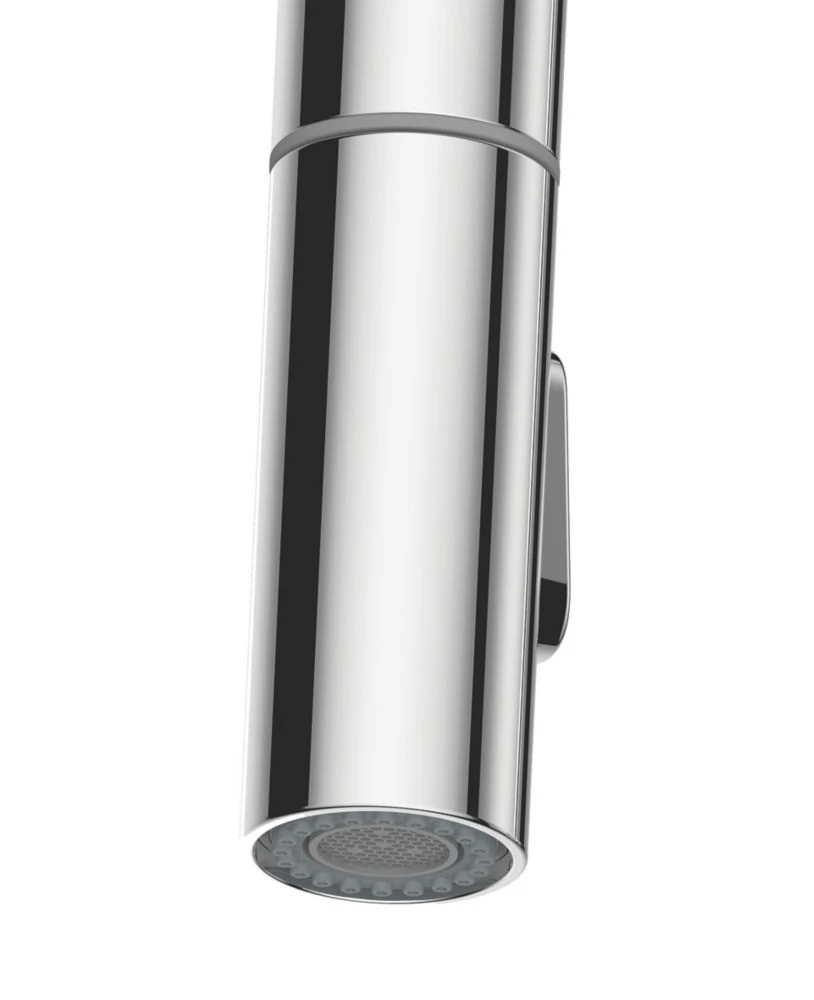Clearwater Kira KIR30CP Double Lever Tap With Twin Spray Pull-Out Chrome - Image 3