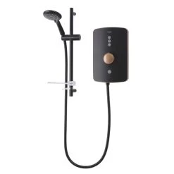 Triton Amala Black With Copper Accents 8.5kW Electric Shower