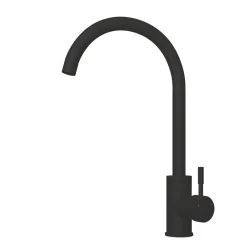 ETAL Holly Single Lever Mono Mixer Kitchen Tap Matt Black