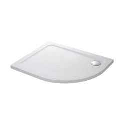Mira Flight Safe Offset Quadrant Shower Tray LH White 1200 X 900 X 40mm