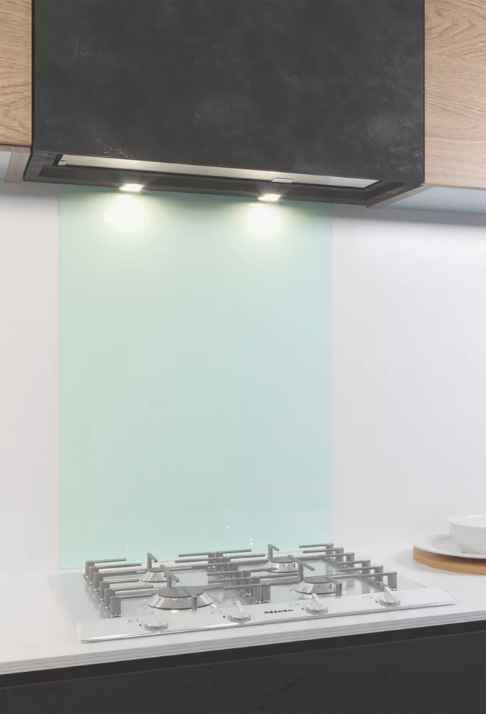 AluSplash Ice White / Ocean Wave Splashback 600 X 800 X 4mm - Image 3