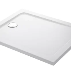 Mira Flight Low Rectangular Shower Tray Gloss White 1200 X 1000 X 40mm